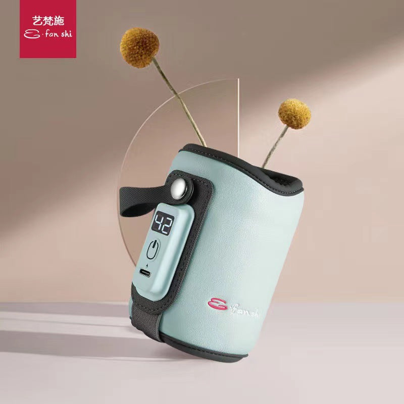 🍼USBベビーボトルウォーマー 🌡️ ミルク加熱器＆育児用ポータブル旅行カバー 🏠家庭用断熱サーモスタット付き